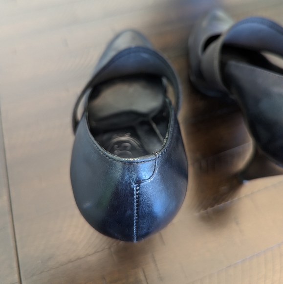 Tods Black Strap Platform Heel s: EU 40 US 10 - Picture 14 of 16